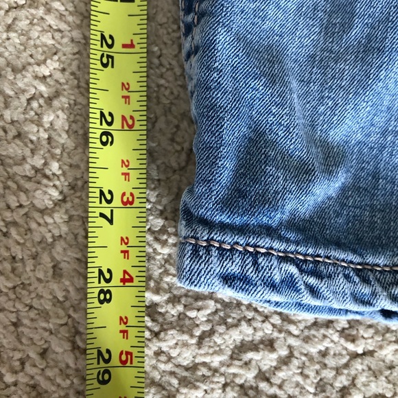 EXPRESS Distressed Jeans Mid Rise - Picture 8 of 8